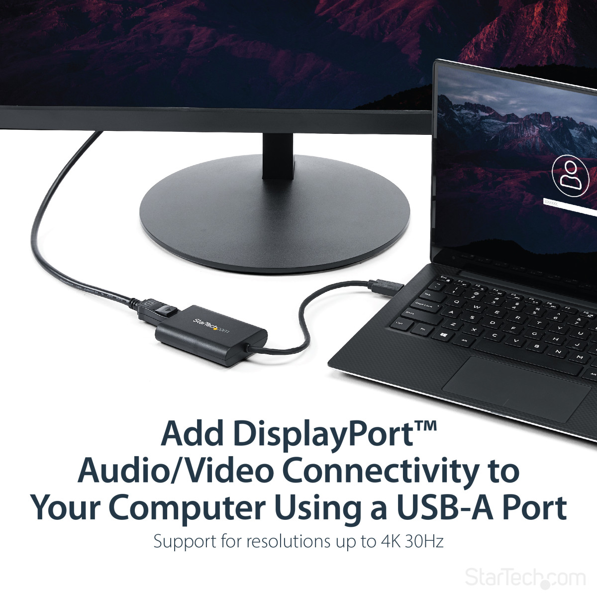 Adapter 4K 30Hz - USB 3.0 to DisplayPort