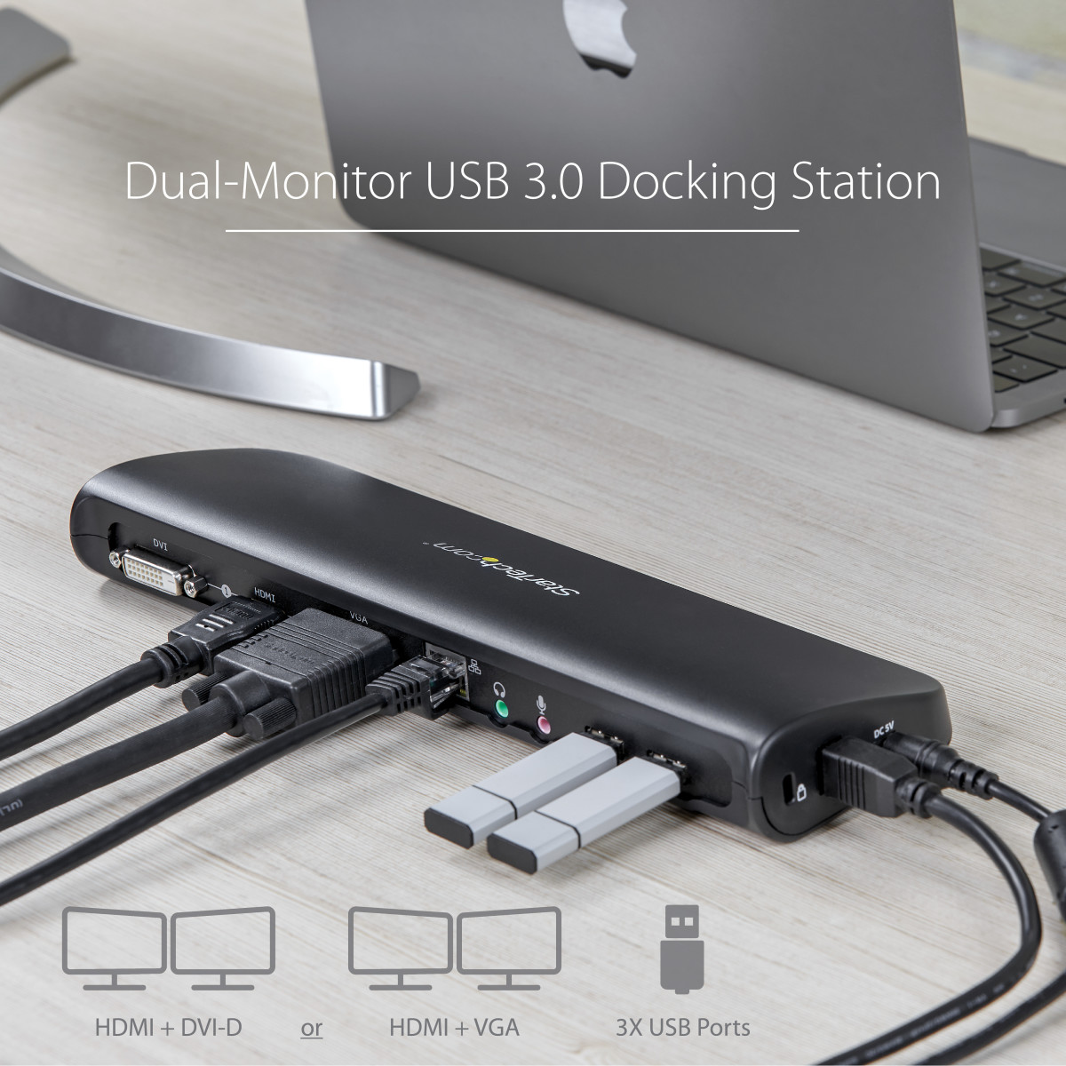 Universal USB 3.0 Laptop Dock