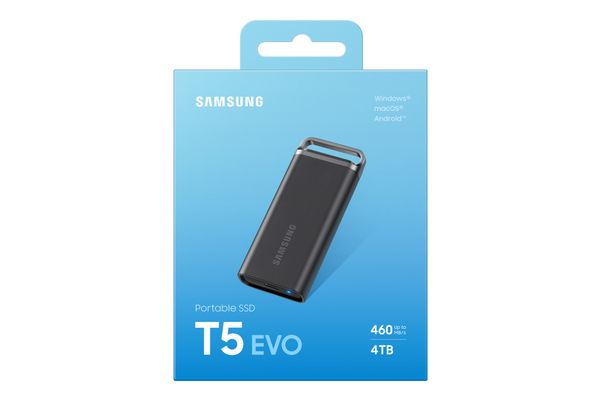 SSD Ext 4TB T5 EVO USB 3.2 Gen 1 Black