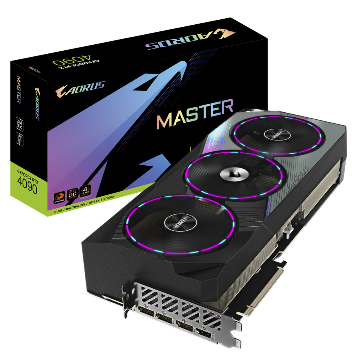 GPU NV 4090 Aorus Master 24G Fan