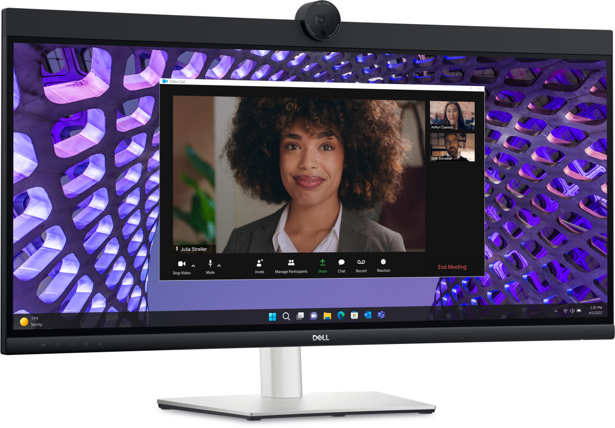 34 Curved Video Conferencing Monitor