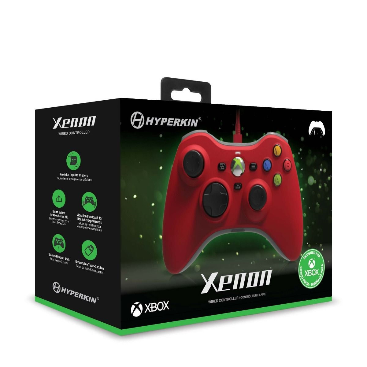 Xenon Wired Controller - Red
