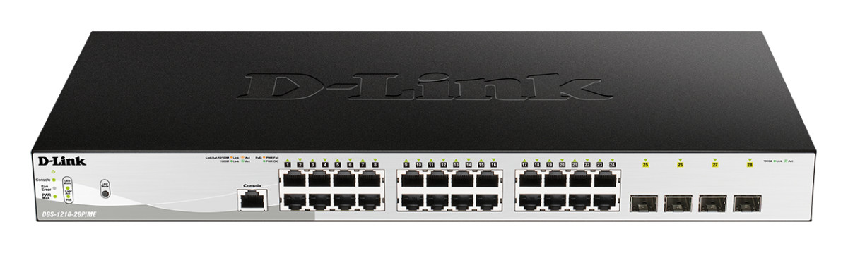 24-Port PoE 4-Port Gbps SFP Port Switch