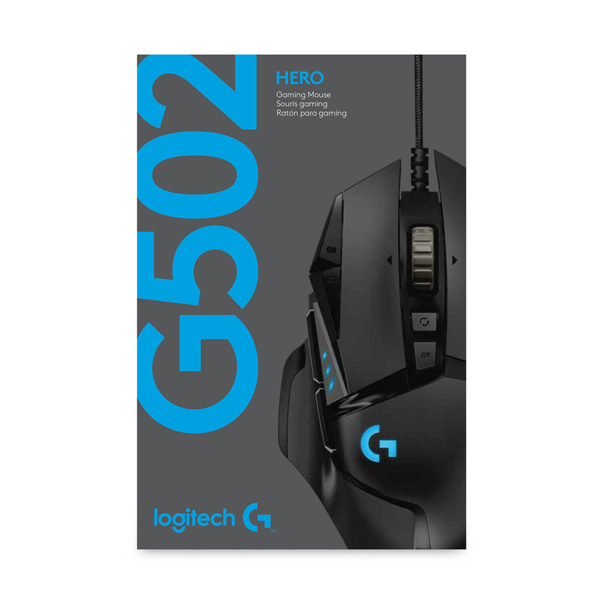 G502 Hero High Perf Gaming Mouse EWR2