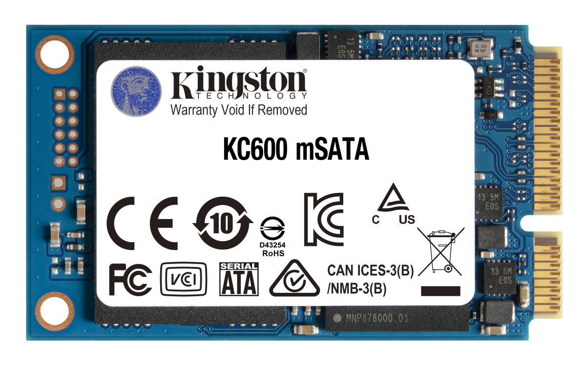 SSD Int 512GB KC600 mSATA