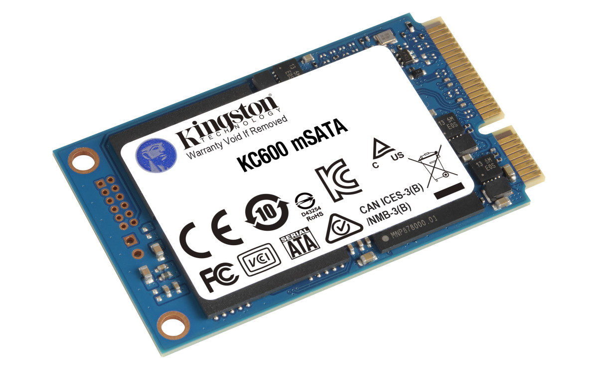 SSD Int 256GB KC600 mSATA