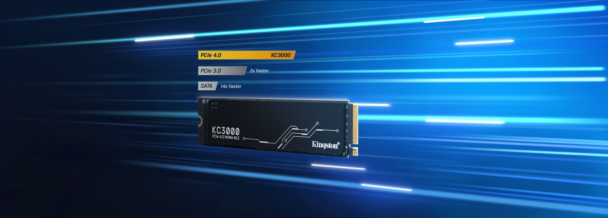 SSD Int 4096G KC3000 PCIe 4.0 M.2
