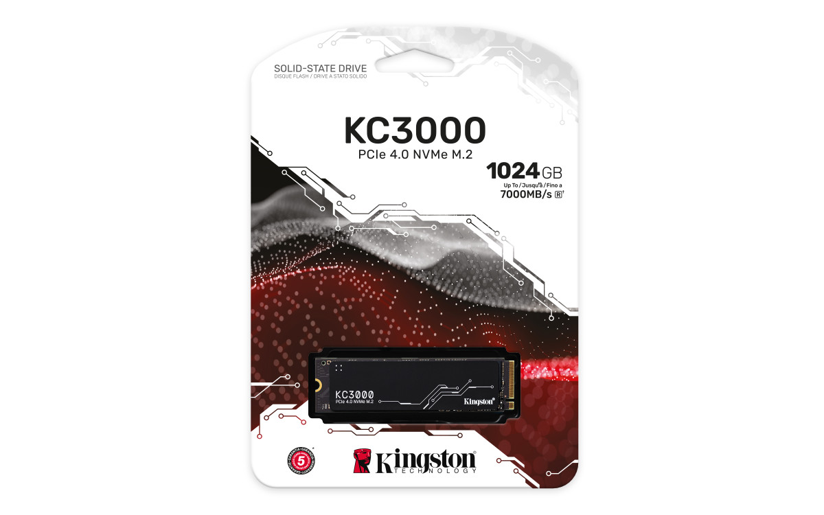 SSD Int 1024G KC3000 PCIe 4.0 M.2