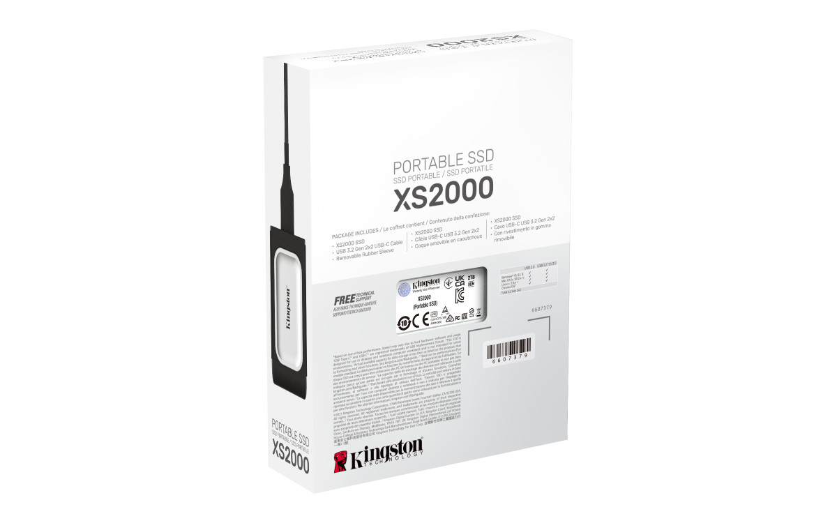 SSD Ext 2TB Portable XS2000 USB3.2