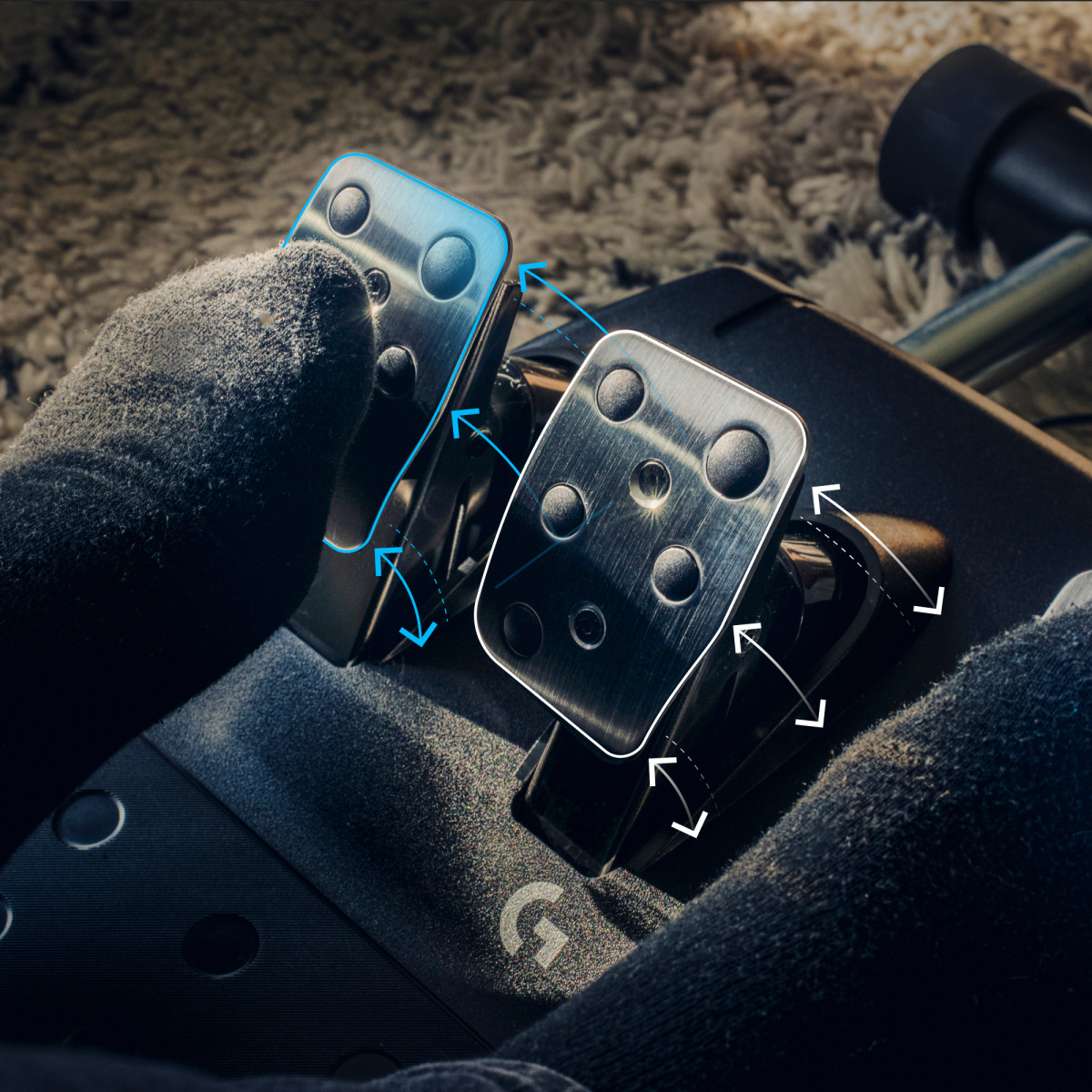 G923 Racing Wheel and Pedals