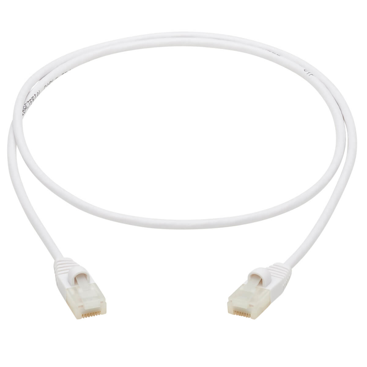 Cat6a Antibacterial Slim UTP RJ45 0.91m