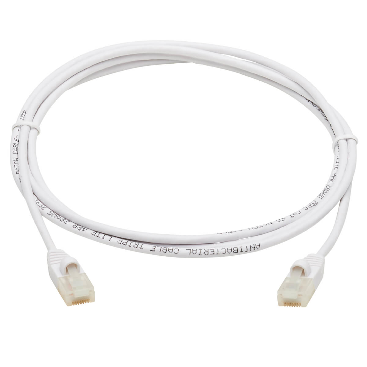 Cat6a Antibacterial Slim UTP RJ45 1.52m