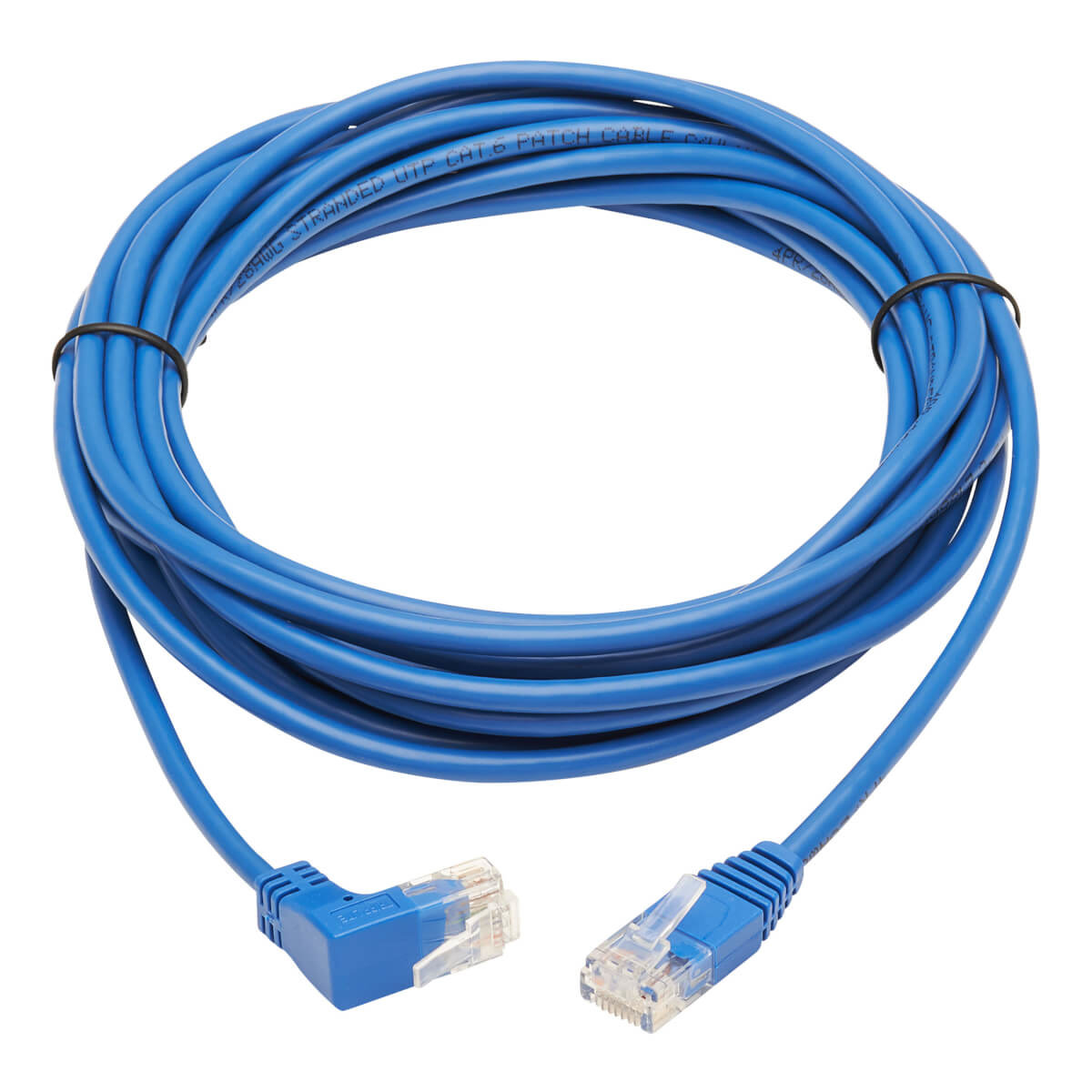 Cat6 Cable Up Angle Slim M/M Blue 6.09M