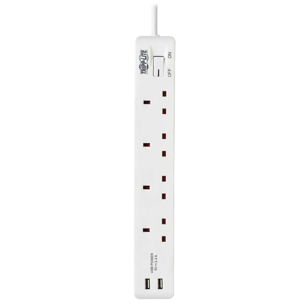 Power Strip 4Outlet Bs1363A Usb Charging