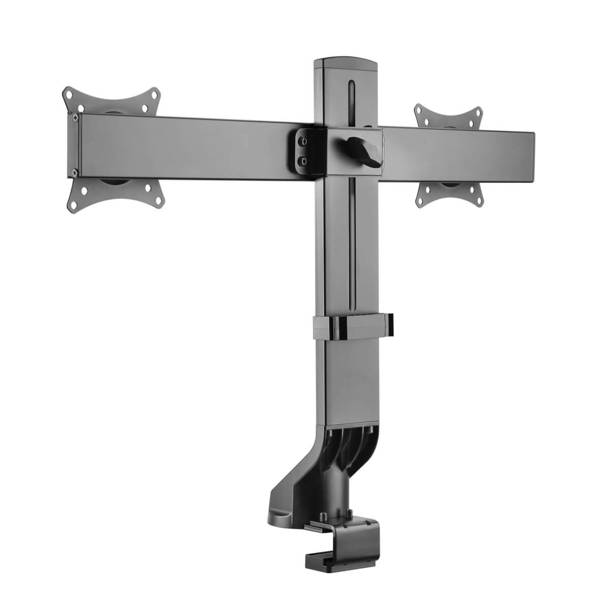 Dual-Display Monitor Arm W/Clamp 17-27In