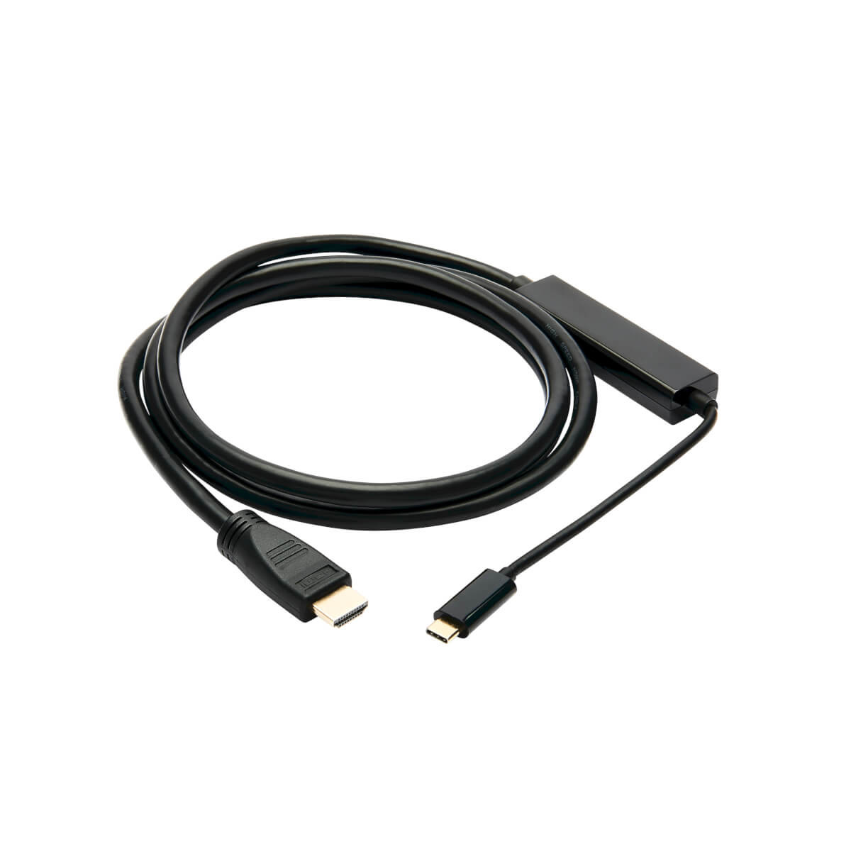 USB C HDMI Adapter Cable M/M Black 1.83m