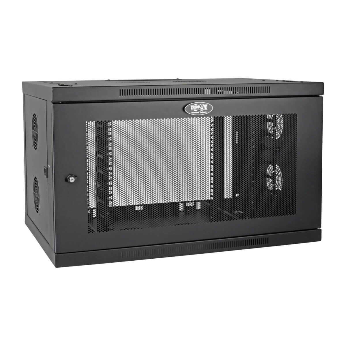 9U Wallmount Rack Wide Cable Management