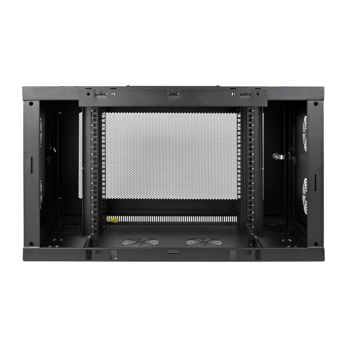 9U Wallmount Rack Wide Cable Management