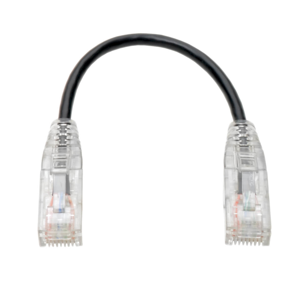 Cat6 Gigabit Snagless Slim Black 15.24cm