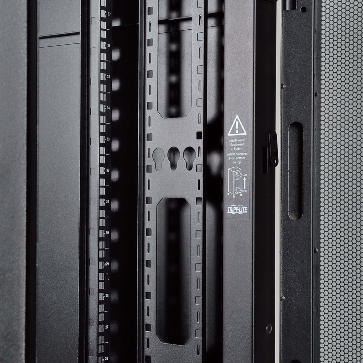 47U Rack Expandable Euro Doors No Sides