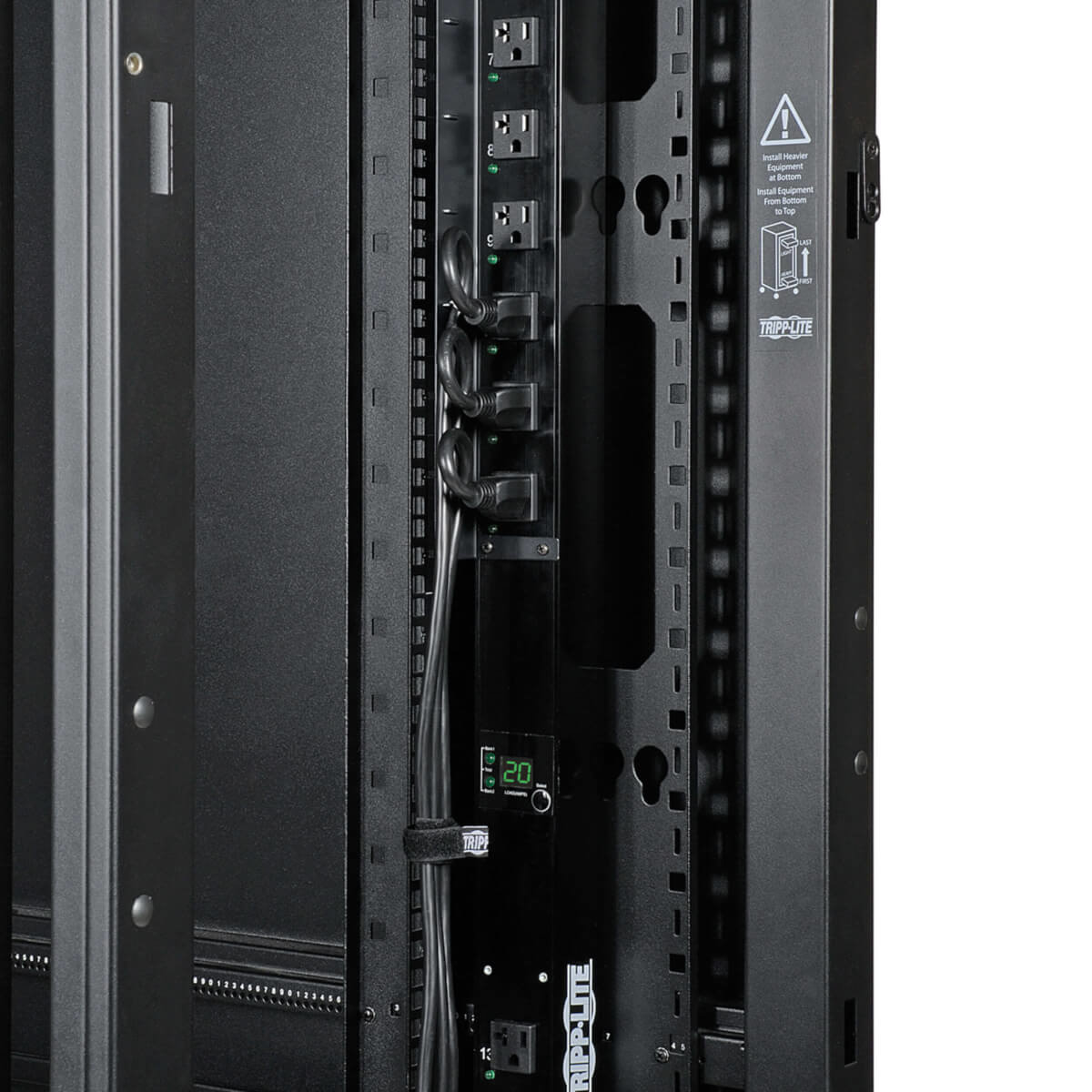 47U Rack Expandable Euro Doors No Sides