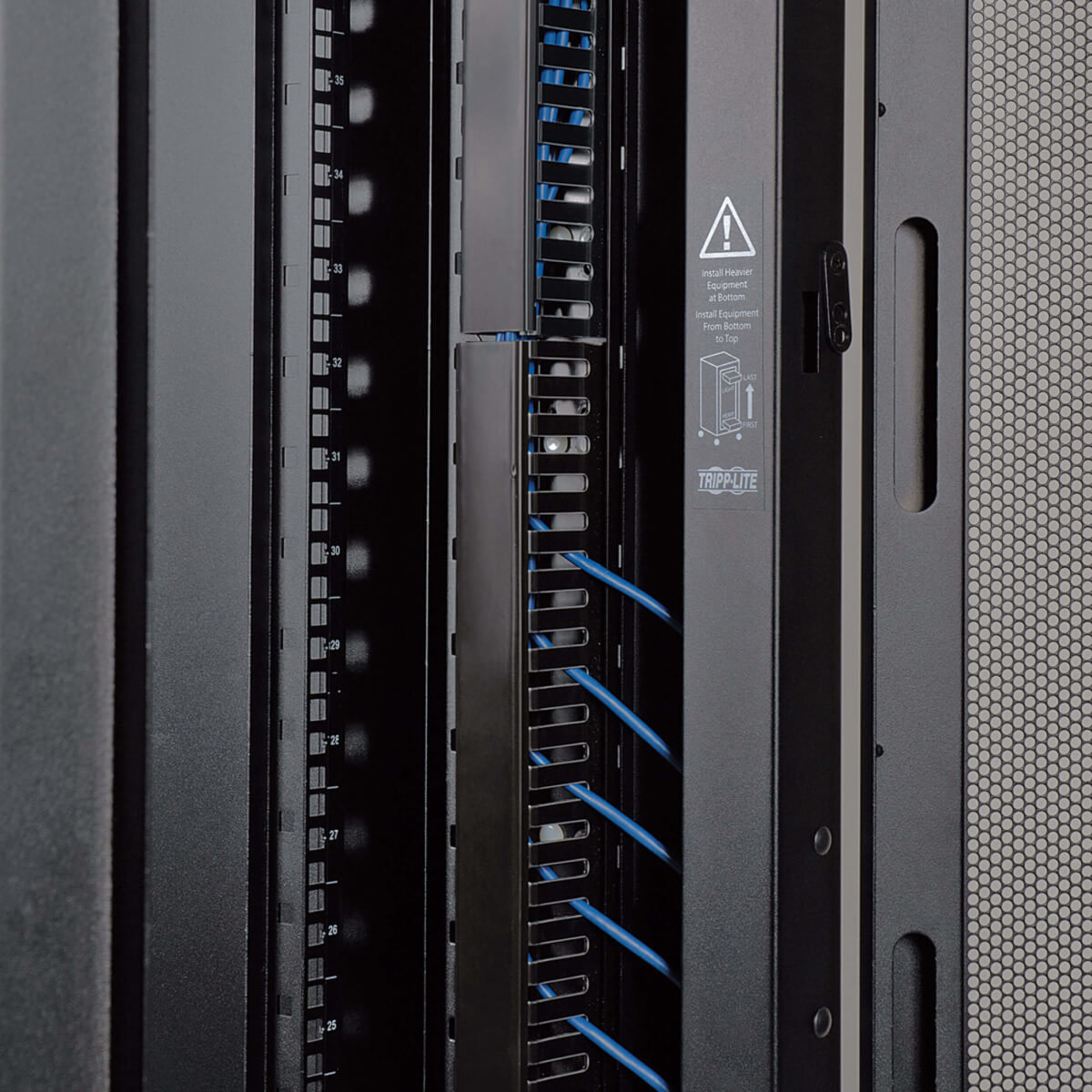 47U Rack Expandable Euro Doors No Sides