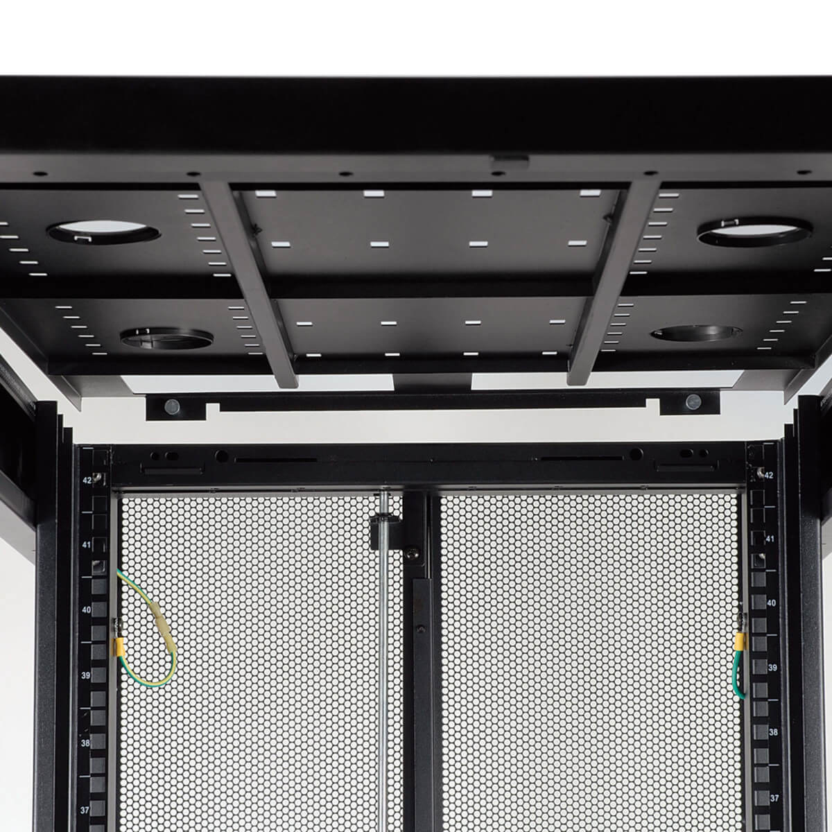 47U Rack Expandable Euro Doors No Sides