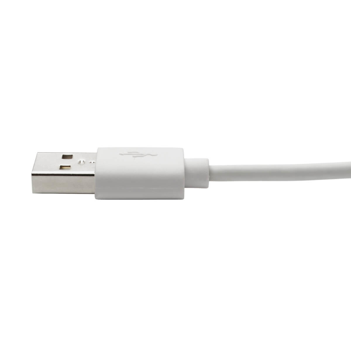 Lightning USB Charge Cable RA White 1.8M