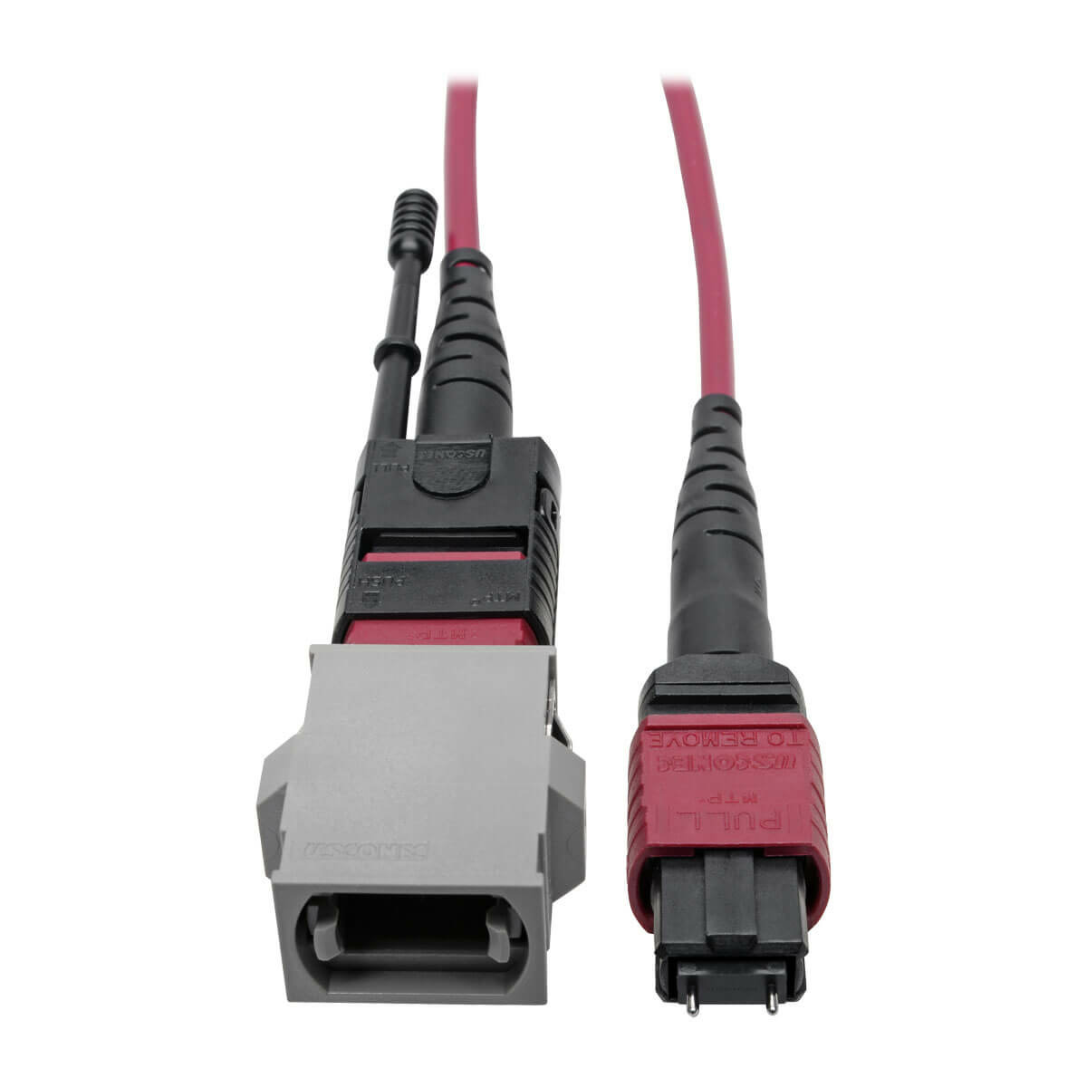 MTP/MPO BASE-8 FIBER ADAPTER OM4 C TO B
