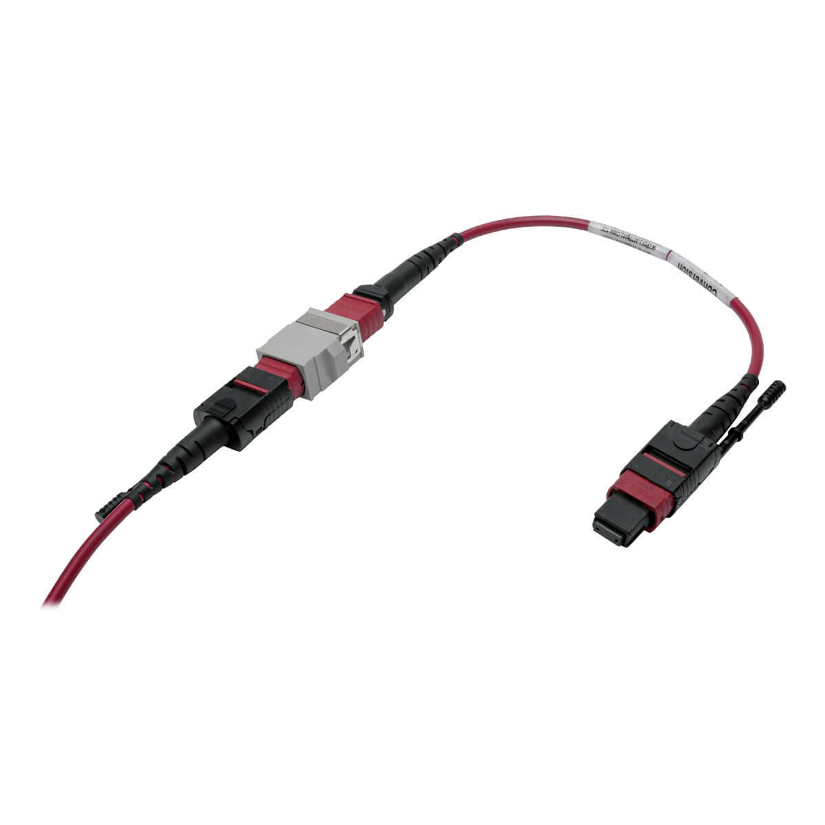 MTP/MPO BASE-8 FIBER ADAPTER OM4 C TO B