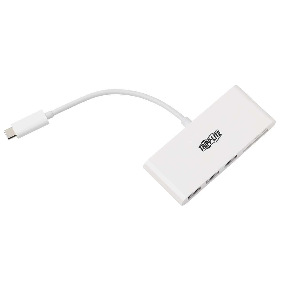 3-PORT USB-C TO USB-A HUB SD/MCC READER