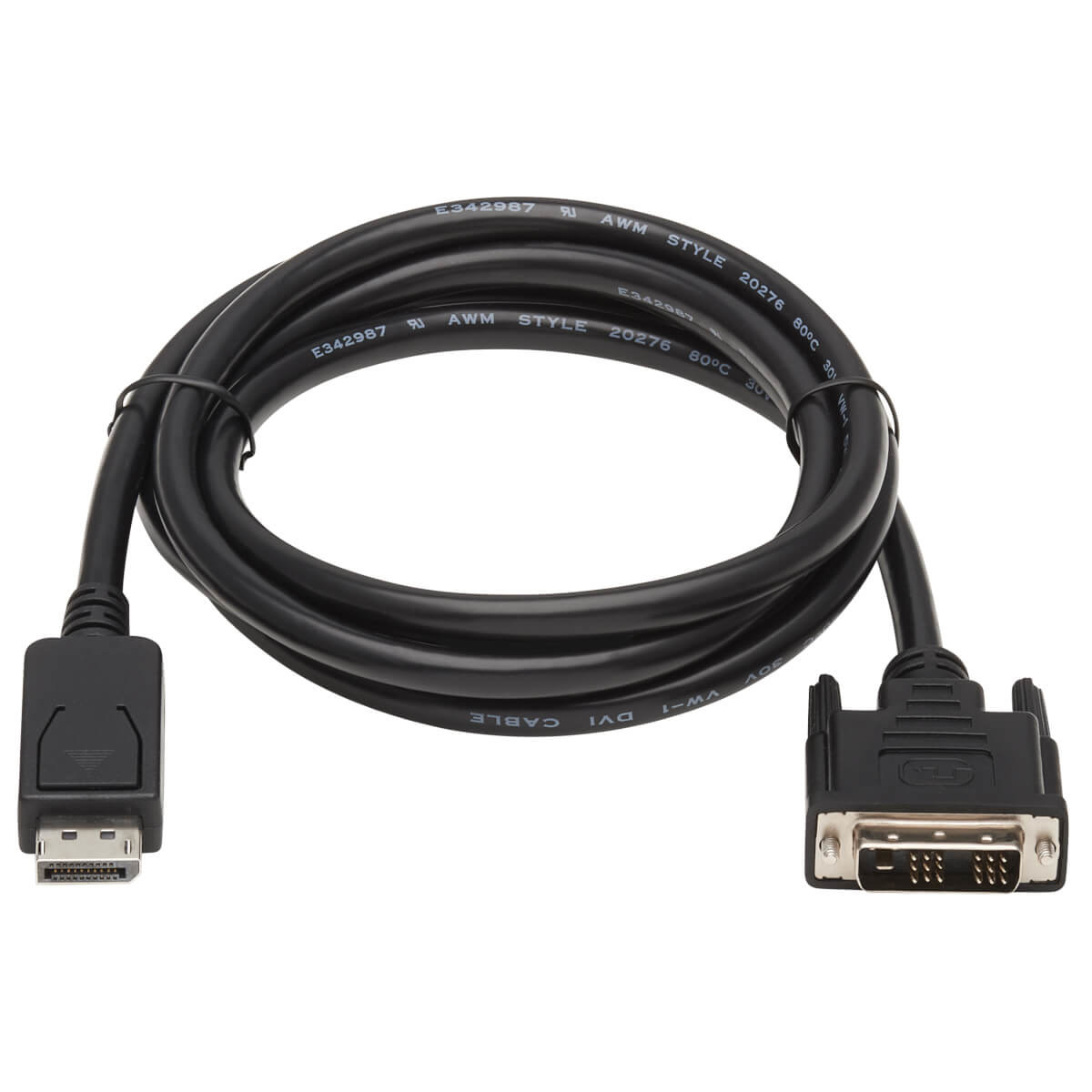 DP M to DVI-D Single-Link M Cable