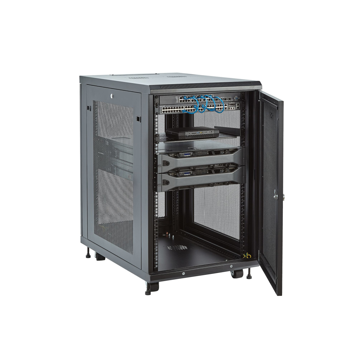 Server Rack Cabinet - 31in Deep - 18U
