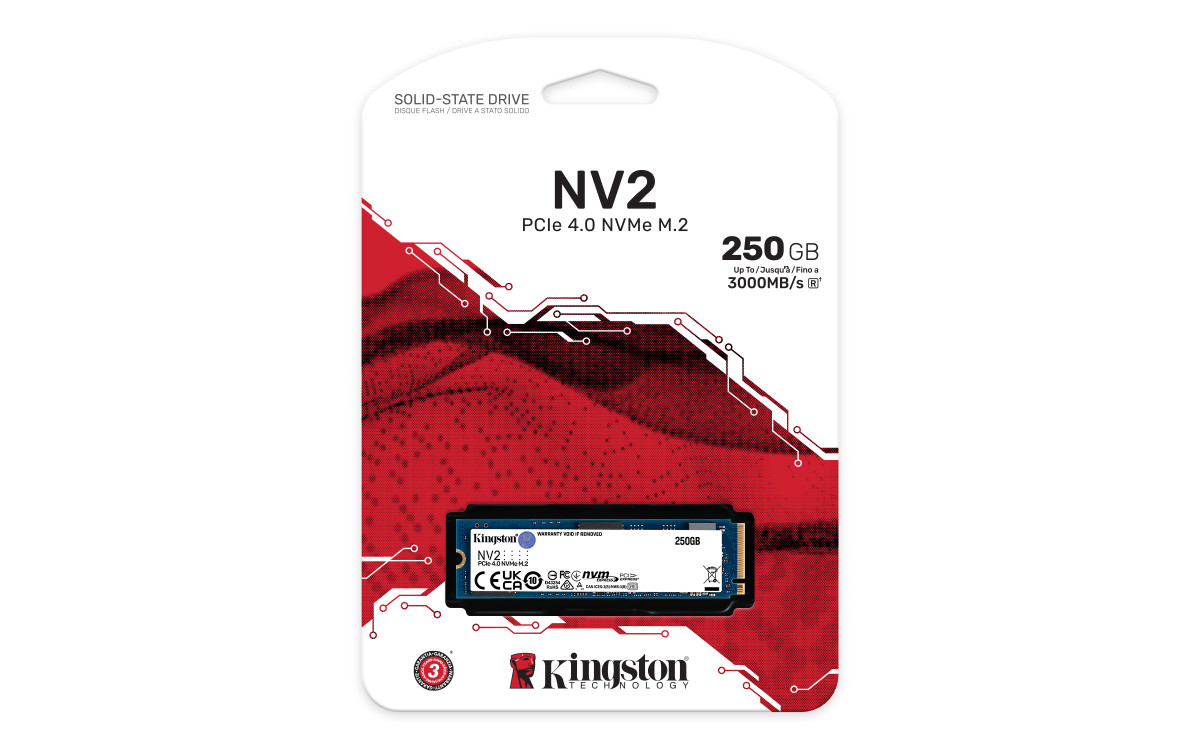 SSD Int 250GB NV2 PCIe NVMe