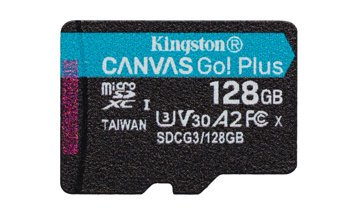 FC 128GB microSDXC Canvas Go Plus + ADP