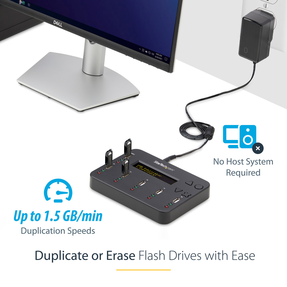 USB Flash Drive Duplicator & Eraser