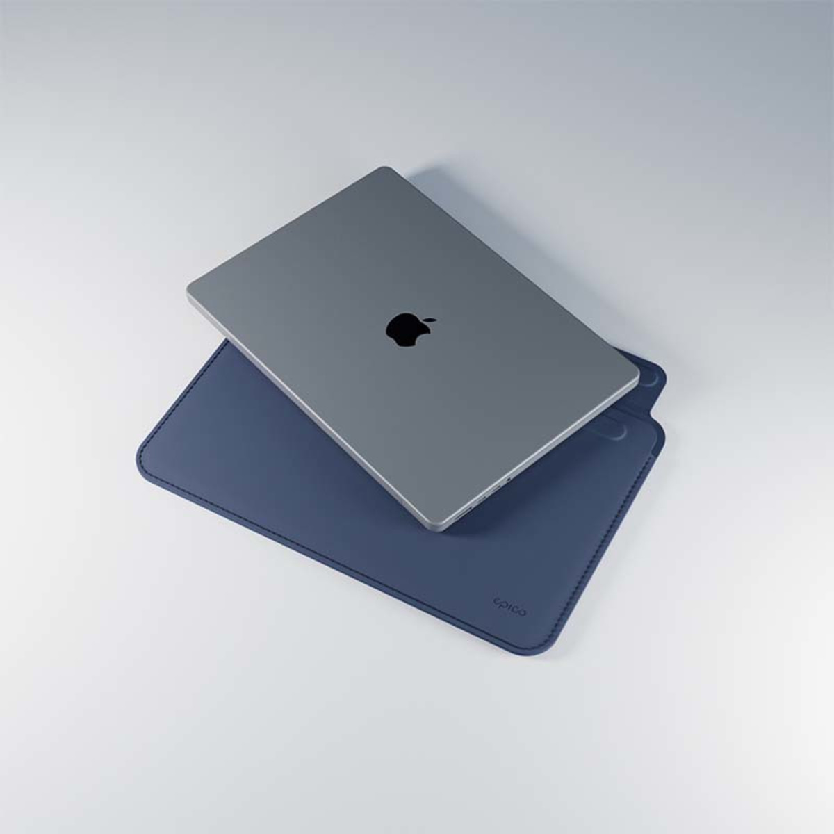 Leather Sleeve For Macbook 13.3 - Blue