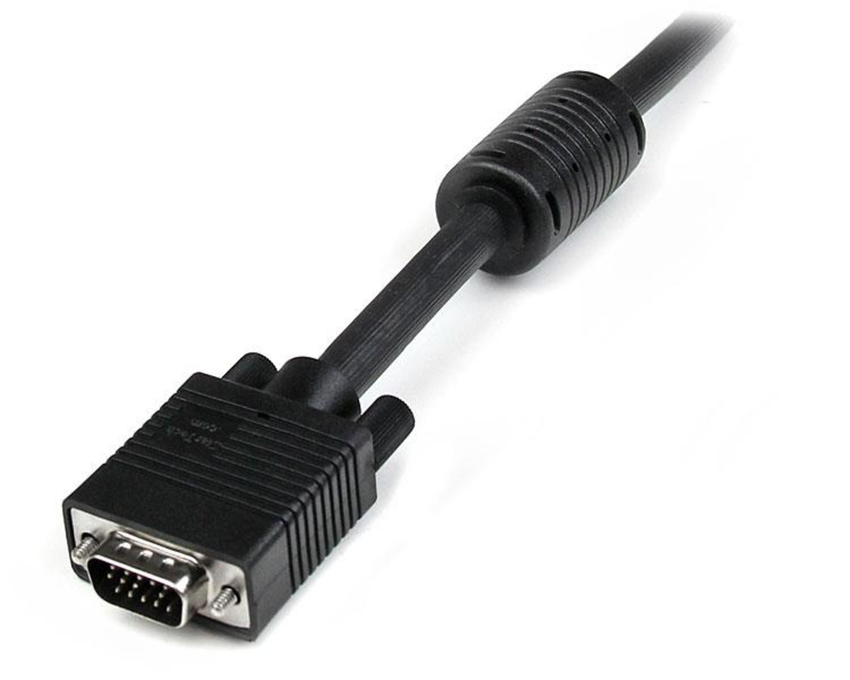 5m Coax High Res Monitor VGA Video Cable