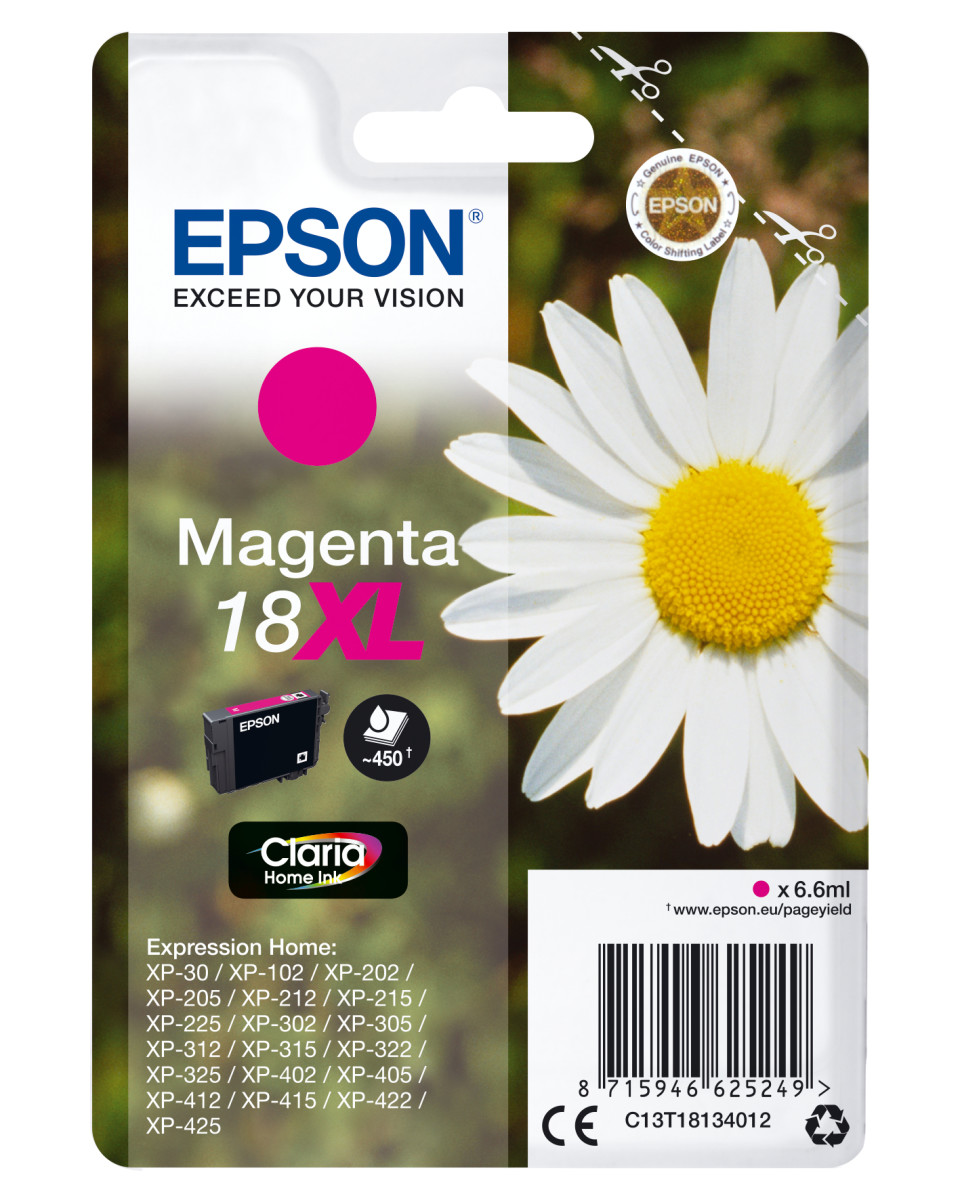 18XL Magenta Ink