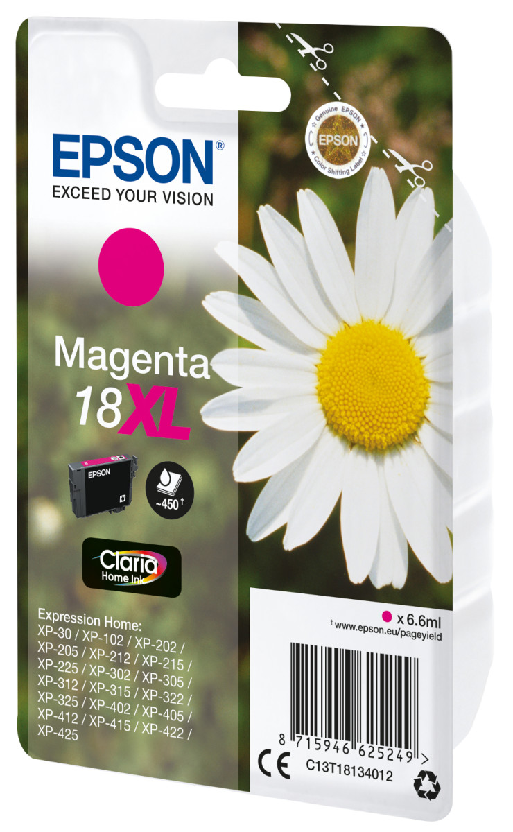 18XL Magenta Ink
