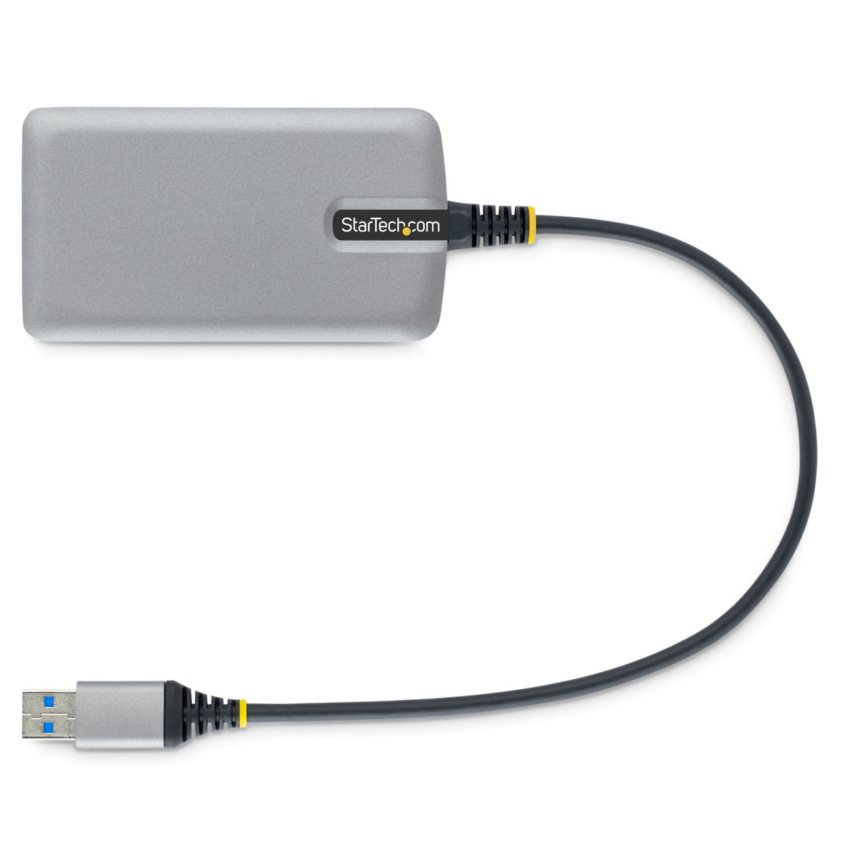 3-Port USB Hub w/ GbE Ethernet Adapter