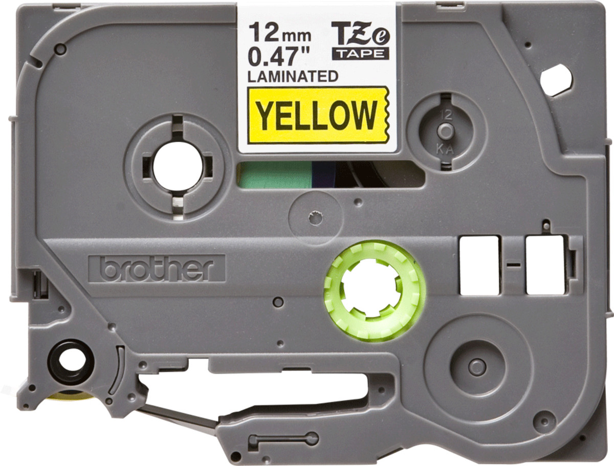 TZE631 Black On Yellow Label Tape-Retail