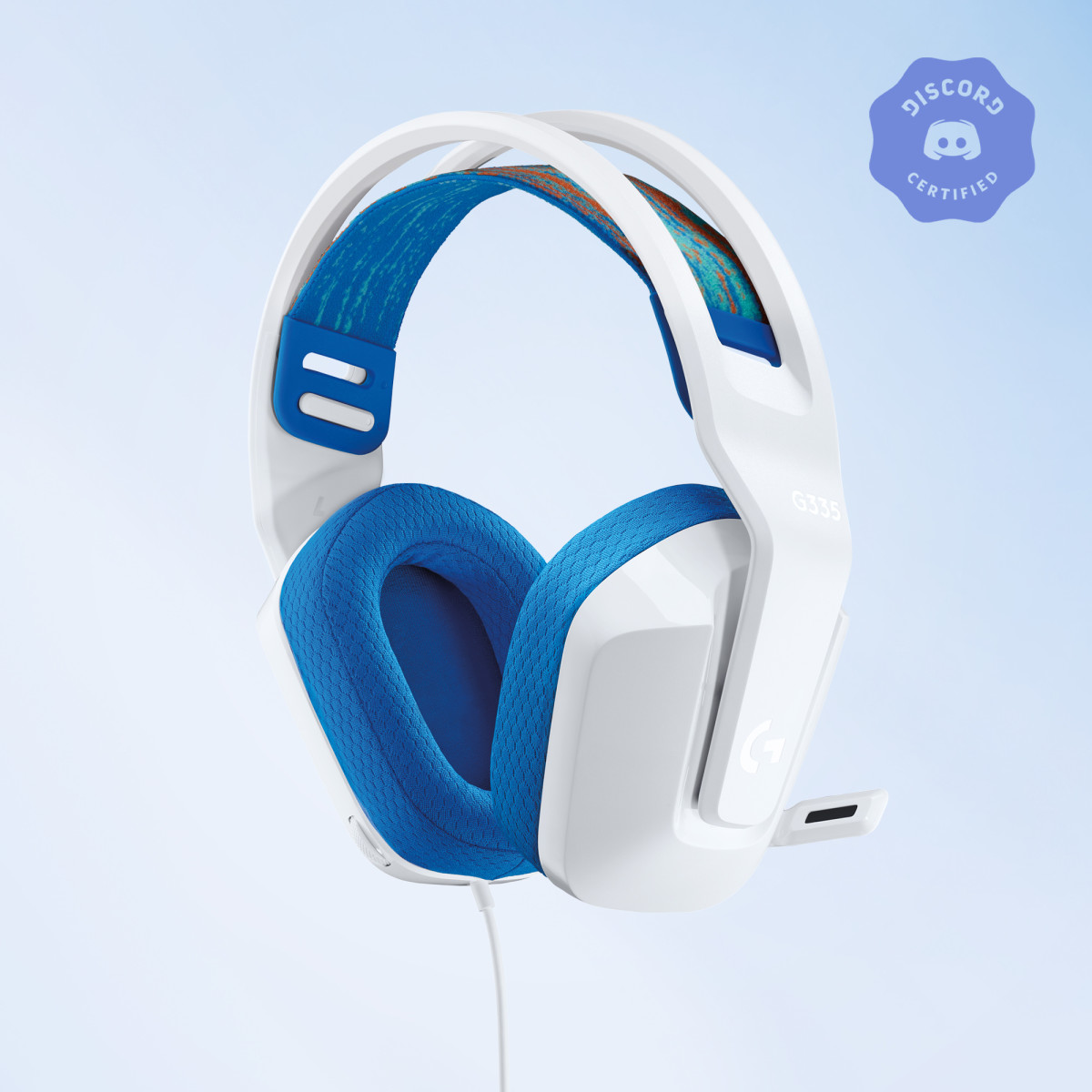 G335 Wired Gaming Headset - White - EMEA