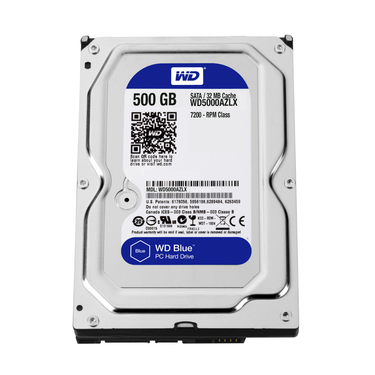 500GB Blue 3.5 SATA INTERNAL HDD