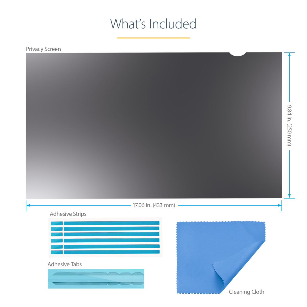 22 inch Monitor Privacy Screen Filter