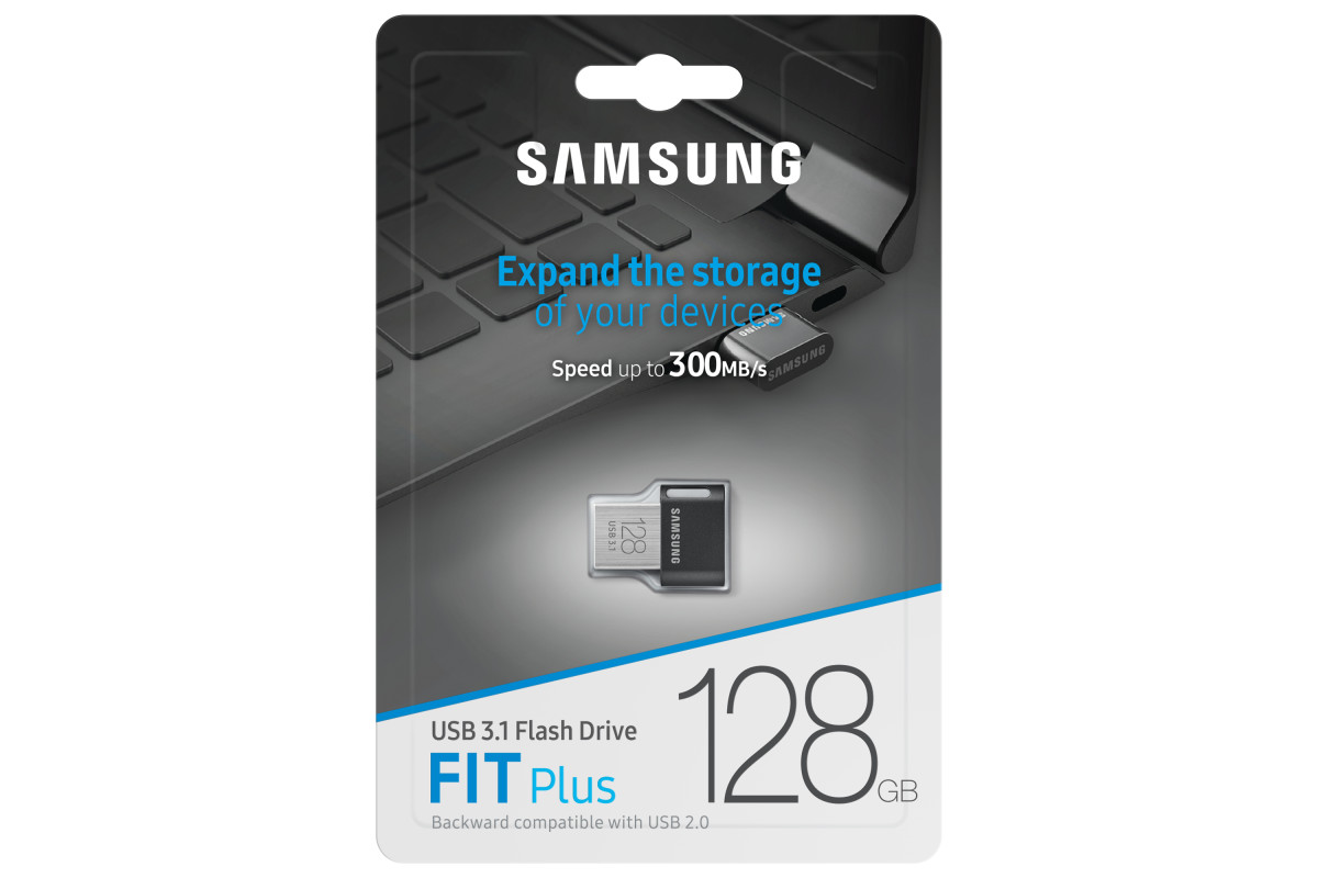 FD 128G Fit Plus USB3.1 Black