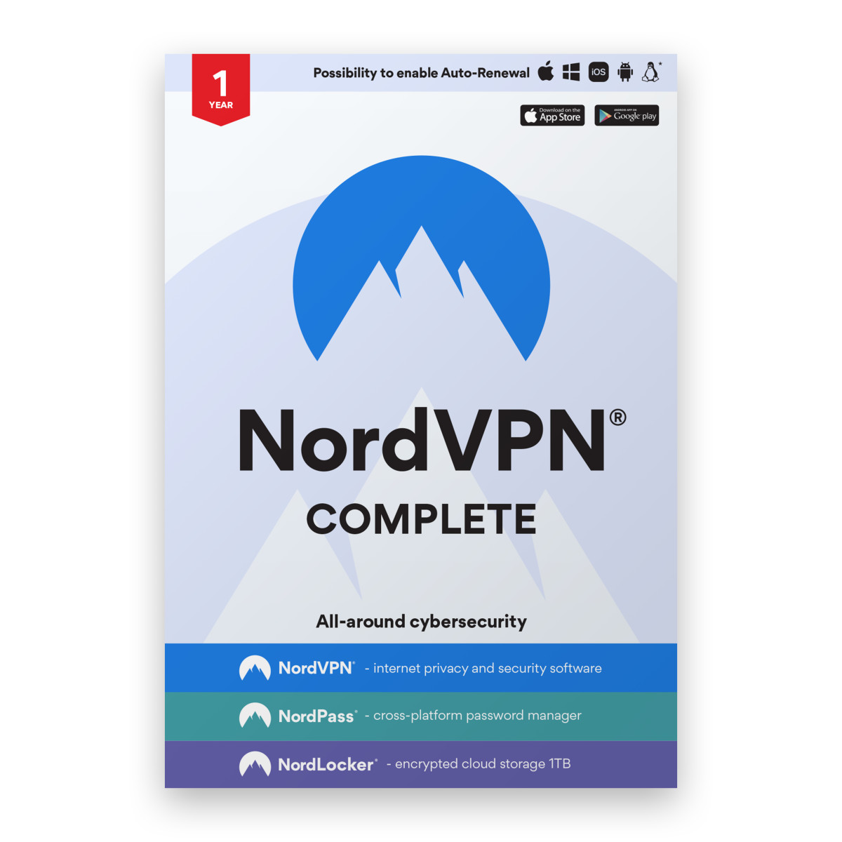 NordVPN Complete - 1Y Cybersec Package