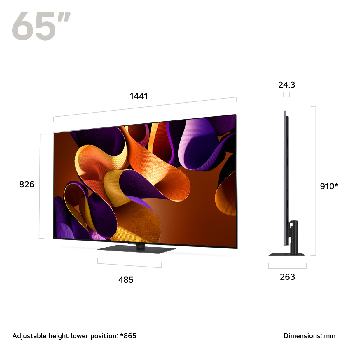 OLED evo G4 65 4K Smart TV 2024