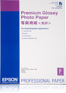 Epson, A2 Premium Glossy Photo Paper 25 Sheets