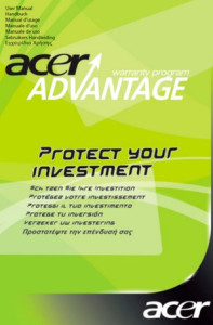 Acer, Advantage Warranty Upgrade To 3 Year Acer, Advantage Warranty Upgrade To 3 Year